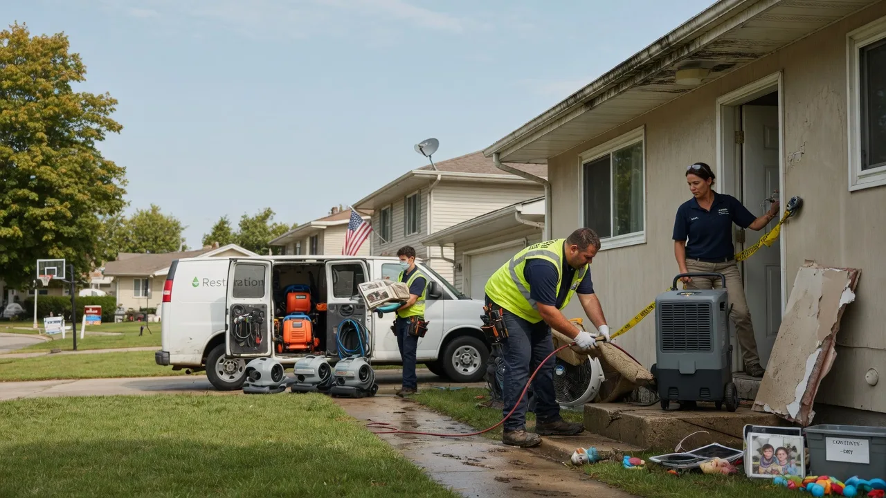 Water Damage Restoration in Shumway, IL near me